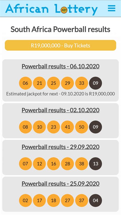 lotto winners south africa|SA Lotto Results: Winning Numbers and Payouts .